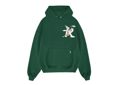 Represent Storms In Heaven Hoodie Racing Green