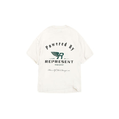 Represent Team Spirit T-shirt Flat White