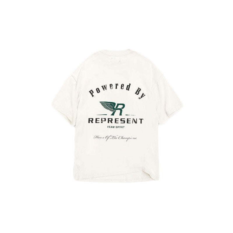 Represent Team Spirit T-shirt Flat White