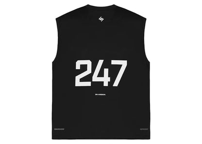 Represent x Marchon Team 247 Oversized Tank Top Black