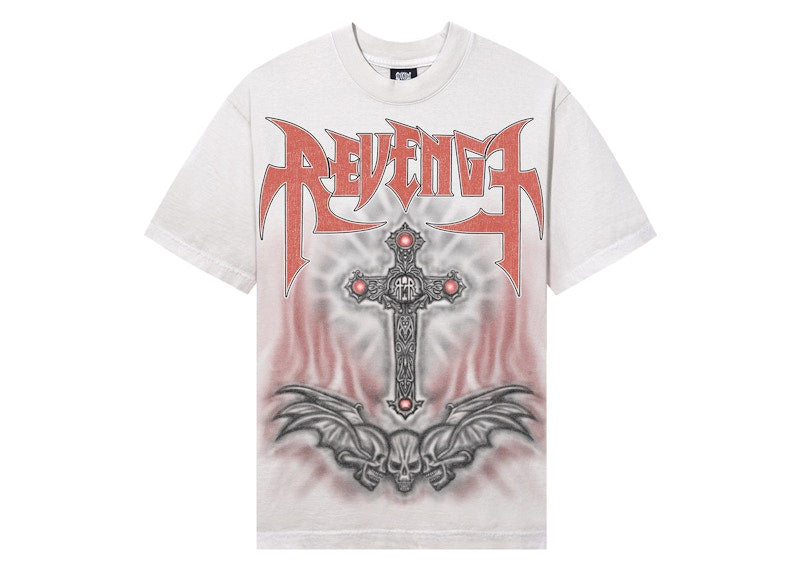 Revenge Airbrush Metal Tee Cement