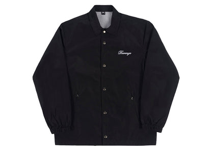 Revenge Broken R Coaches Jacket Black