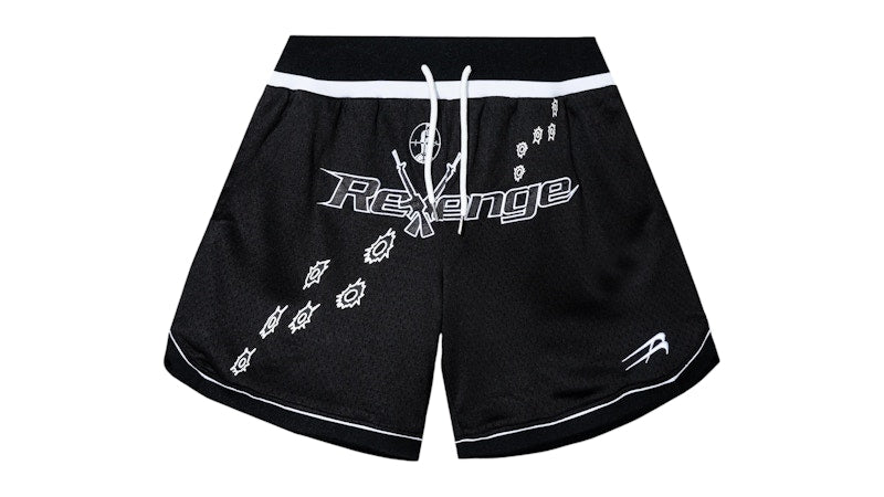 Revenge Bullets Basketball Shorts Black