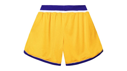 Revenge Bullets Basketball Shorts Yellow
