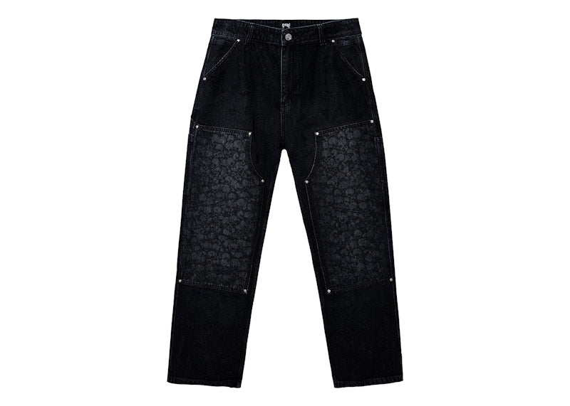 Revenge Catacombs Carpenter Denim Pants Pants Washed Black