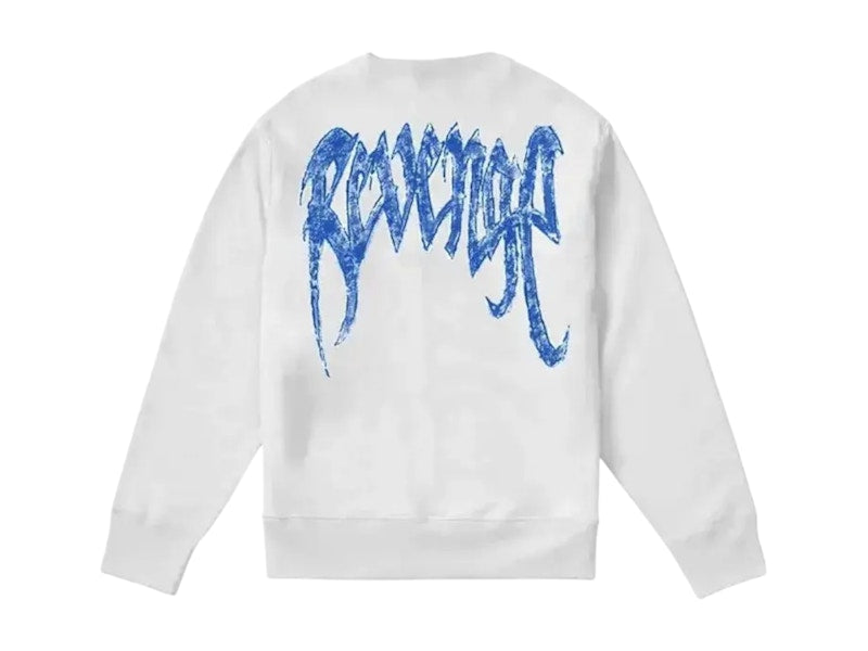Revenge Crayon Trippie Redd Crewneck Sweatshirt White