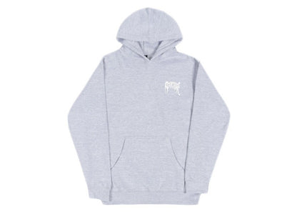 Revenge Dual Arch Logo Hoodie Grey/White
