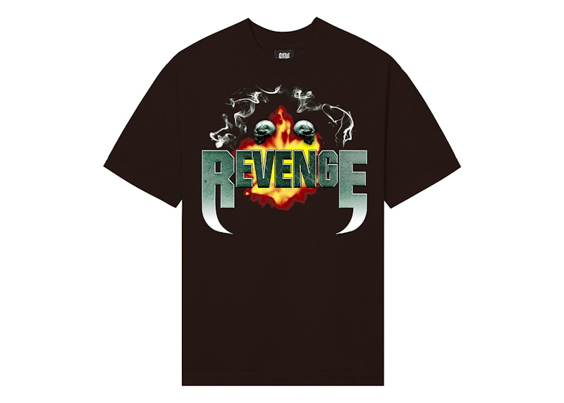 Revenge Explosion Tee Chocolate Brown