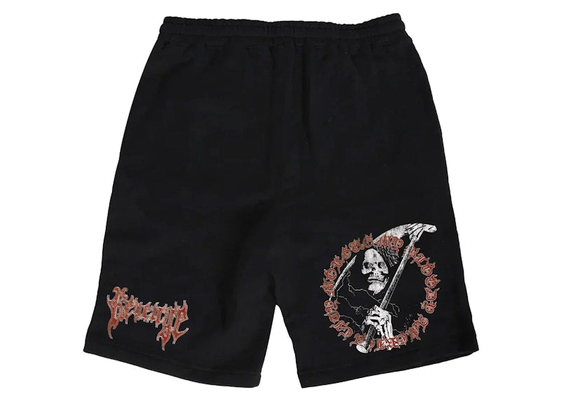 Revenge Grim Reaper Shorts Black/Red