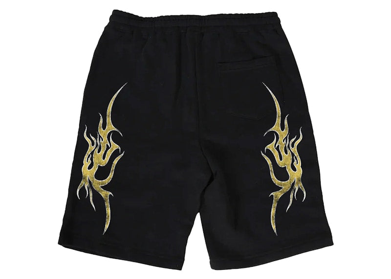 Revenge Grim Reaper Shorts Black/Yellow