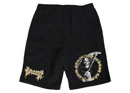 Revenge Grim Reaper Shorts Black/Yellow