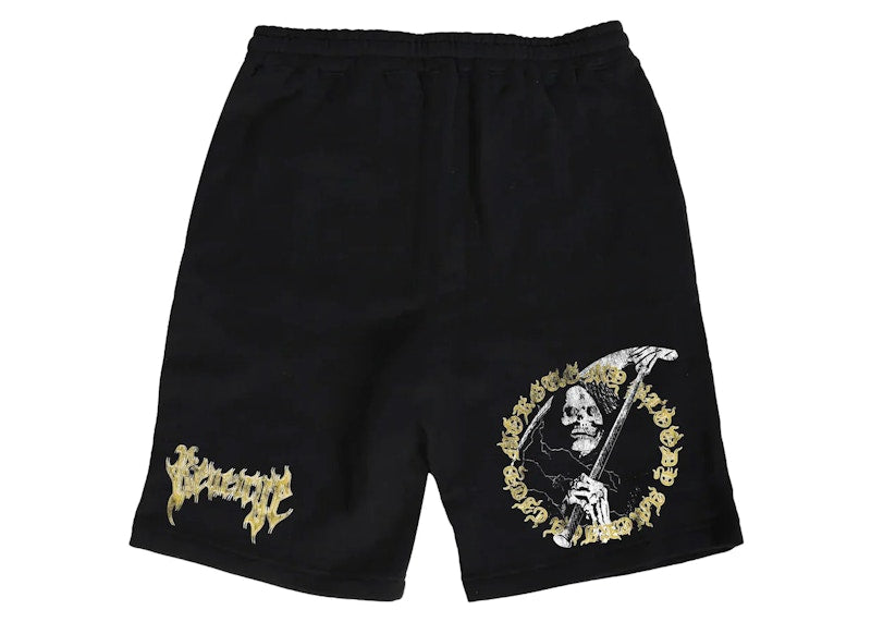 Revenge Grim Reaper Shorts Black/Yellow