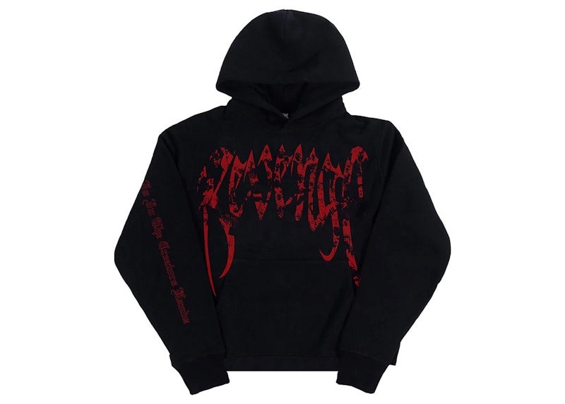 Revenge Juicewrld Collage Hoodie Black