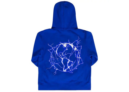 Revenge Lightning Arch Hoodie Blue