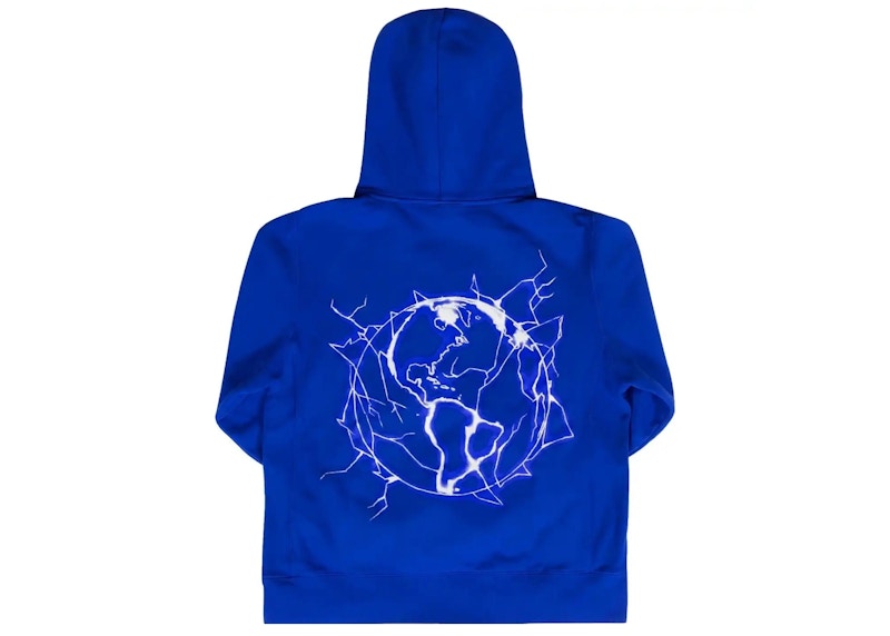 Revenge Lightning Arch Hoodie Blue