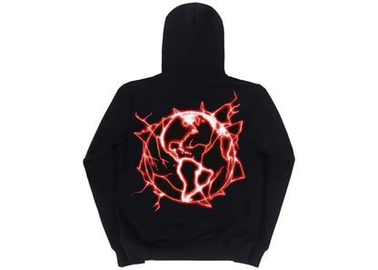 Revenge Lightning Logo Hoodie Black