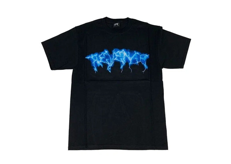 Revenge Lightning Script T-shirt Black