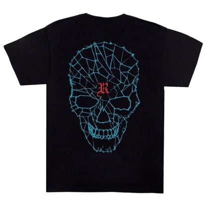 Revenge Lightning Spider T-shirt Black/Blue
