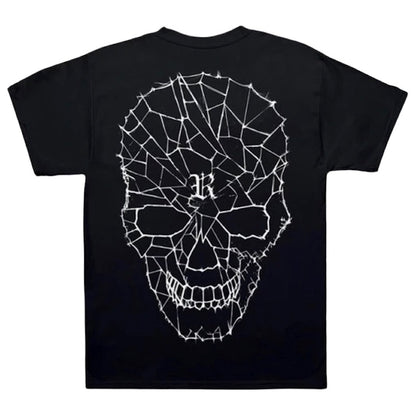 Revenge Lightning Spider T-shirt Black/White