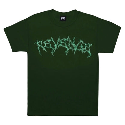 Revenge Lightning Spider T-shirt Green