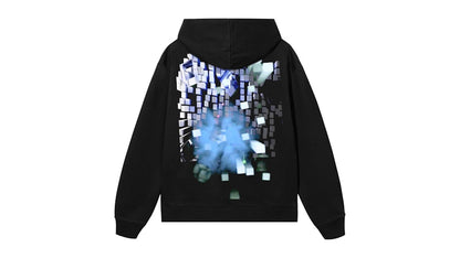 Revenge Memory Card Hoodie Black/Blue