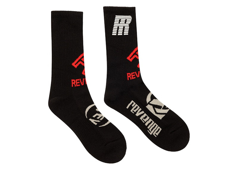 Revenge Moto Socks Black
