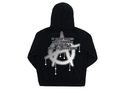 Revenge Nine Months Hoodie Black