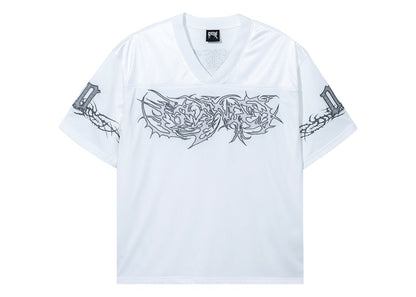 Revenge Obsidian Mesh Jersey White