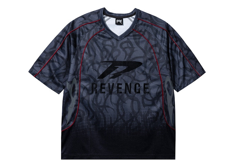 Revenge R-Sport Soccer Jersey Black