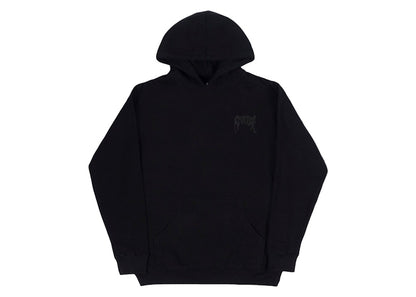 Revenge Tonal Dual Arch Logo Hoodie Black