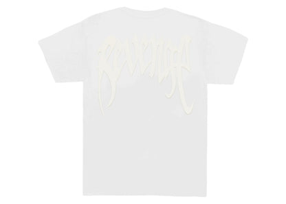 Revenge Tonal Dual Arch Logo Tee White