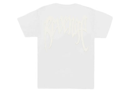 Revenge Tonal Dual Arch Logo Tee White