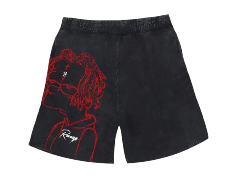 Revenge Trippie Redd Bart Black Shorts Black