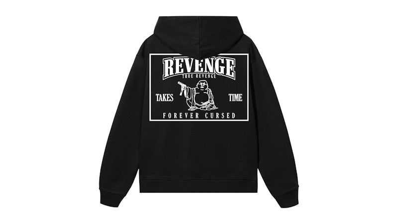 Revenge Tru Revenge Zip Sweatshirt Black/White