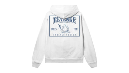 Revenge Tru Revenge Zip Sweatshirt White/Blue