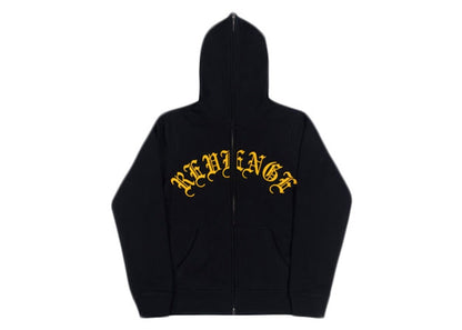 Revenge Virgin Mary Angel Hoodie Black