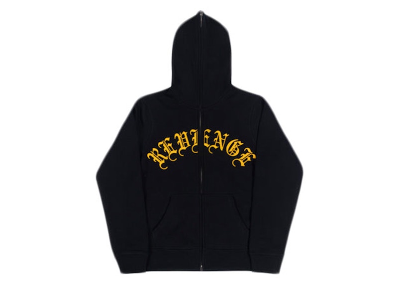 Revenge Virgin Mary Angel Hoodie Black