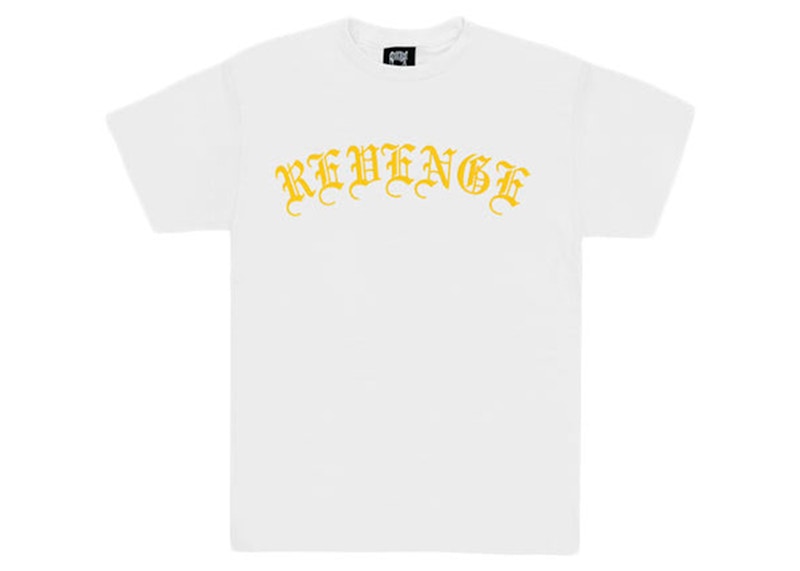 Revenge Virgin Mary Angel Tee White