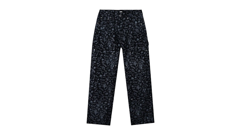 Revenge XXXTentacion Heartbreak Carpenter Pant Black
