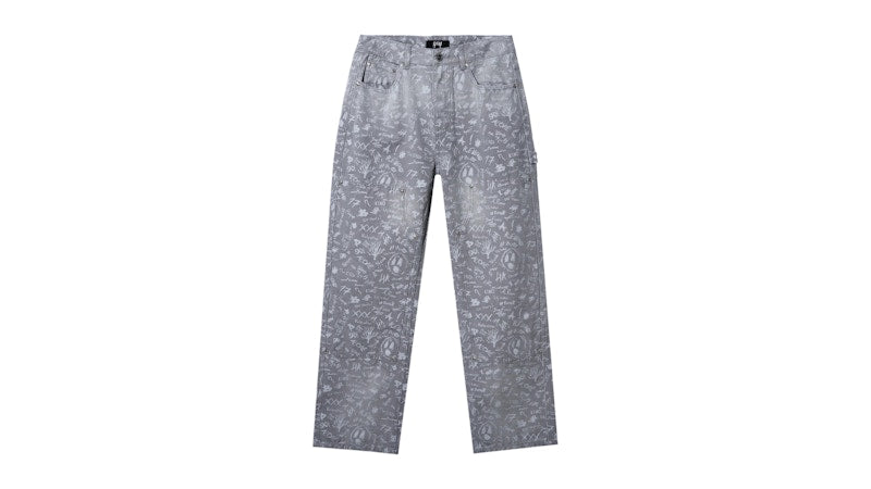 Revenge XXXTentacion Heartbreak Carpenter Pant Grey