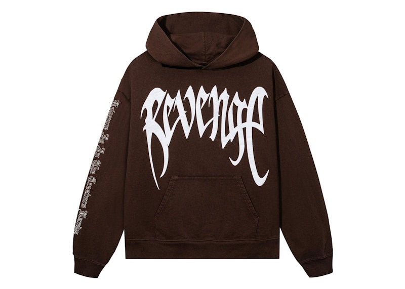 Revenge XXXTentacion Heartbreak Hoodie Brown