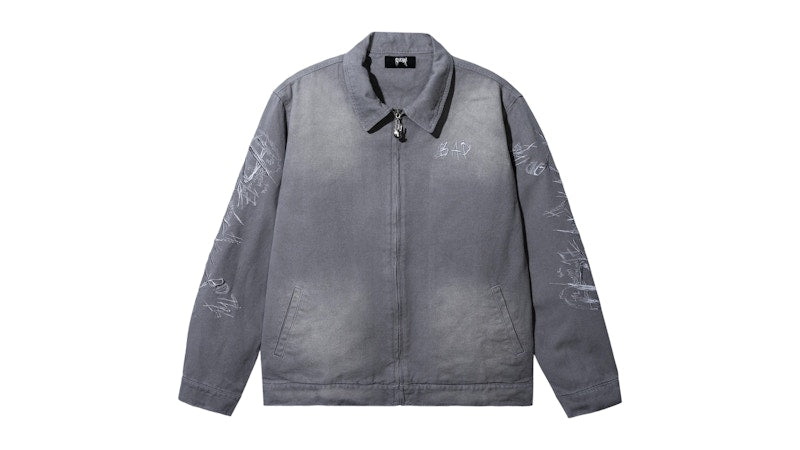 Revenge XXXTentacion Heartbreak Work Jacket Grey