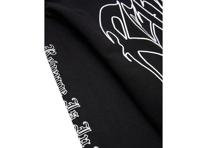 Revenge XXXTentacion Kill Outline Hoodie Black/White