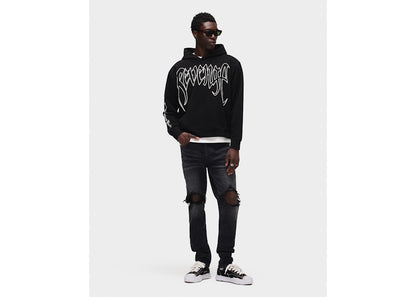 Revenge XXXTentacion Kill Outline Hoodie Black/White