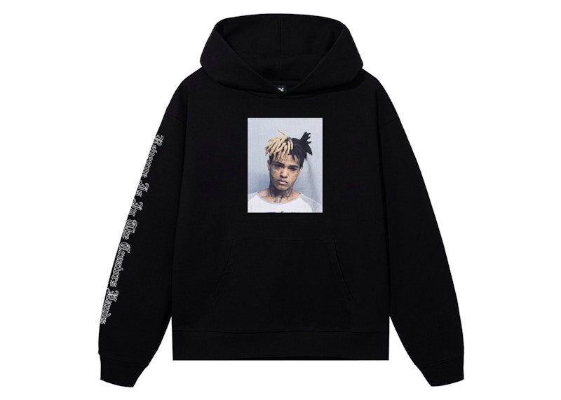 Revenge XXXTentacion Mugshot Hoodie Black