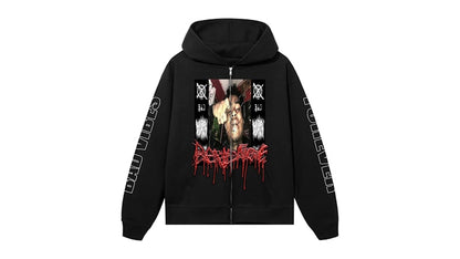 Revenge XXXTentacion Shattered Zip Black