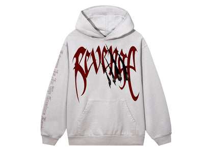 Revenge x City Morgue Arch Logo Claw Hoodie Cement