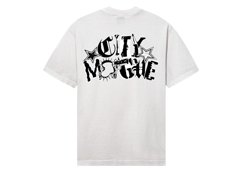Revenge x City Morgue Arch Logo Claw Tee Cement