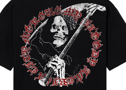 Revenge x City Morgue Grim Reaper Tee Black