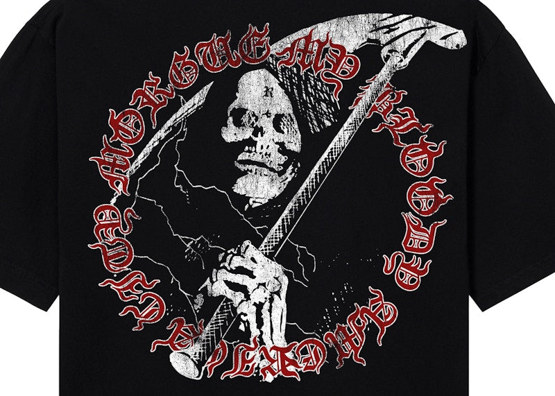 Revenge x City Morgue Grim Reaper Tee Black